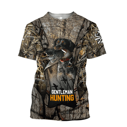 Hunting Dog 3D Over Printed Unisex Deluxe Hoodie ML