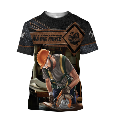 Personalized Name Carpenter 3D All Over Printed Unisex Shirts Ver 3