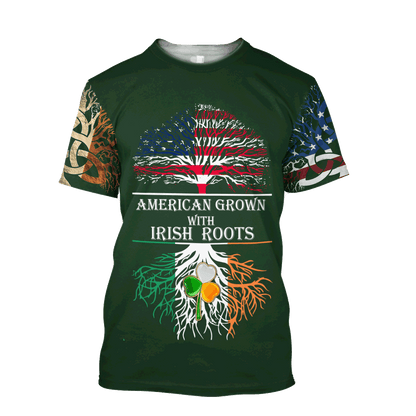 Premium Irish Saint Patrick's Day 3D All Over Printed Unisex Shirts