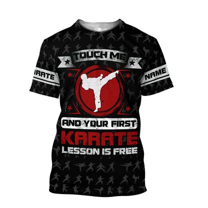 Customize Name Karate Hoodie For Men And Women TNA13032101