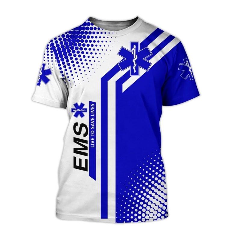 Premium EMS 3D All Over Printed Unisex Shirts