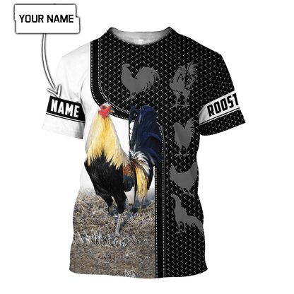 Personalized Rooster 3D Printed Unisex Shirts DD01062104