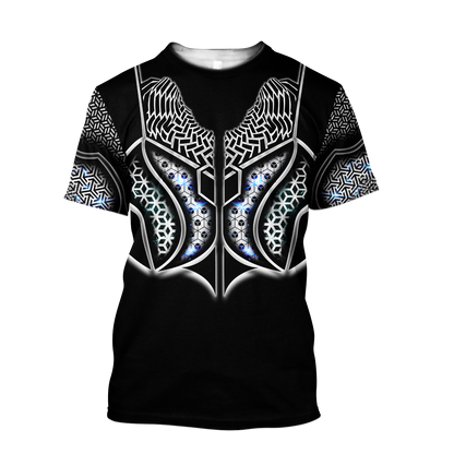 Premium Unisex Geometric Hoodie ML