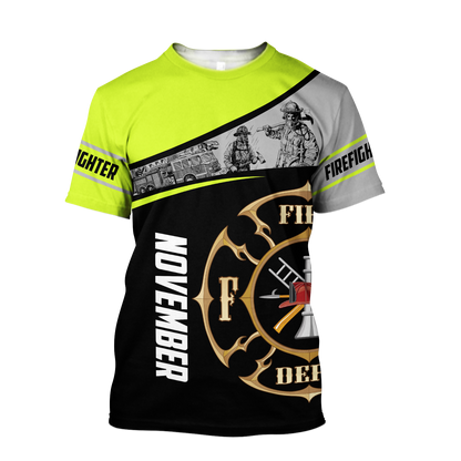 November Firefighter Hoodie For Men And Women MH28012123