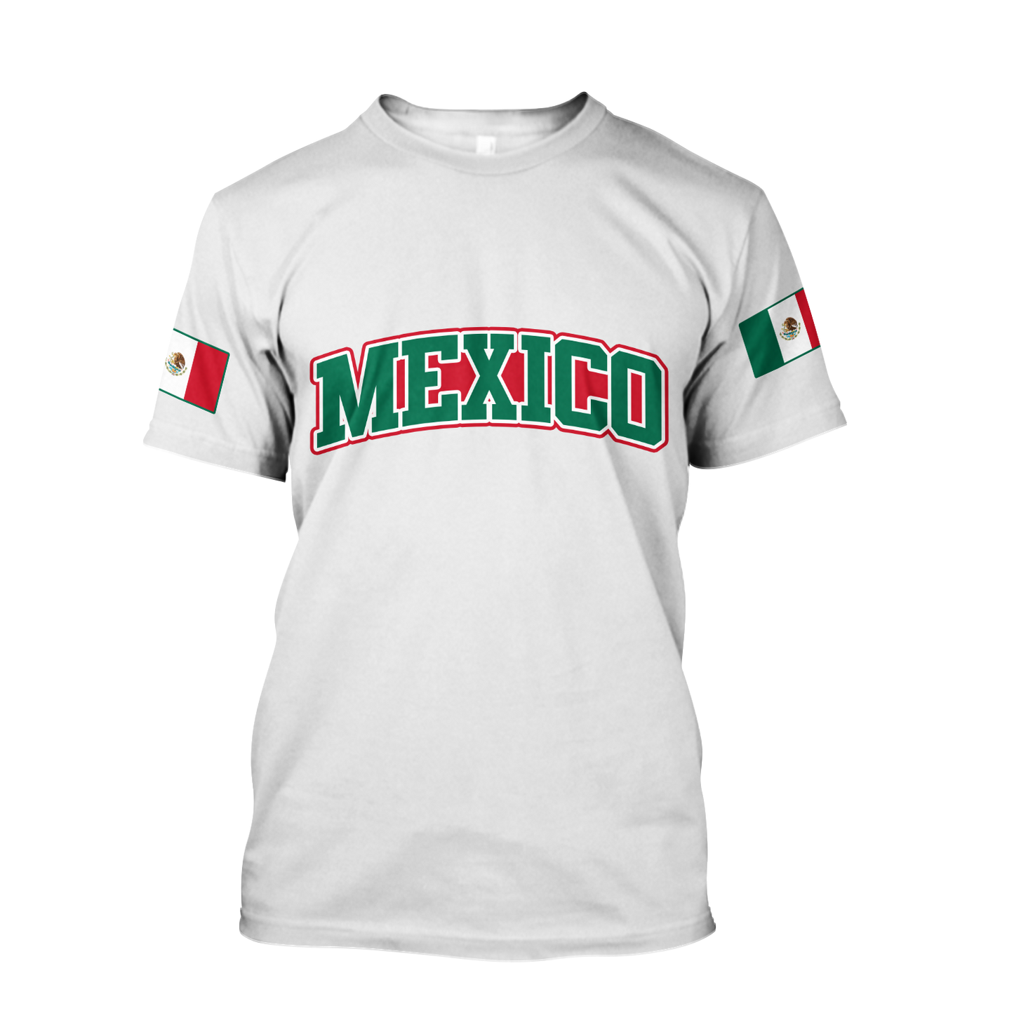Persionalized name Mexico 3D All Over Printed Unisex Hoodie