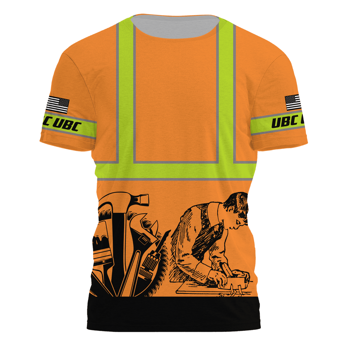 Premium United Brotherhood Of Carpenter And Joiners Of America 3D All Over Printed Unisex