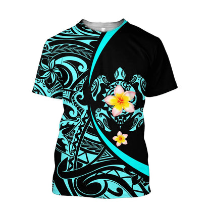Polynesia No 19 Combo T Shirt Broad Short Polynesian Turtle Tattoo
