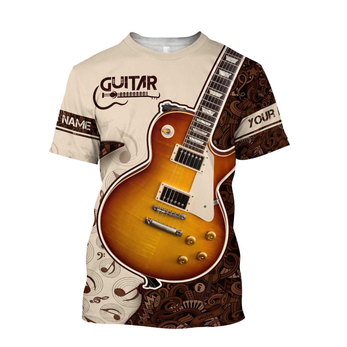 Personalized Premium Guitar 3D All Over Printed Unisex Shirts TN