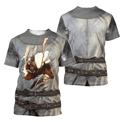 Premium Polish Winged Hussars 3D All Over Printed Shirts