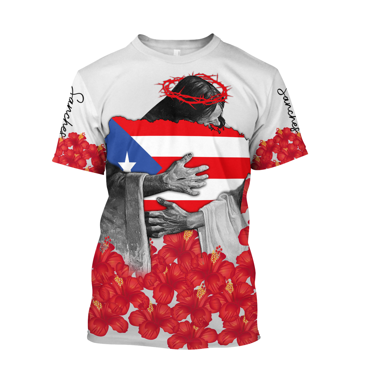 Customize Name Puerto Rico Hoodie For Men And Women
