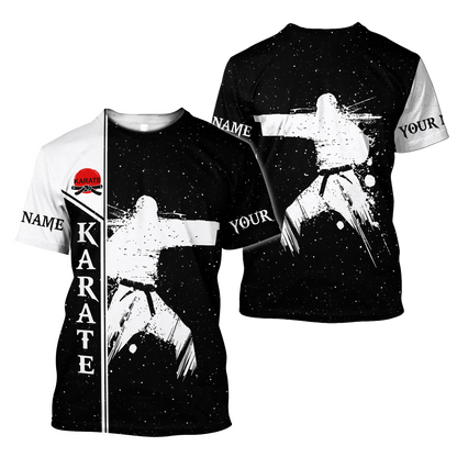 Customize Name Karate Hoodie For Men And Women TNA18032104