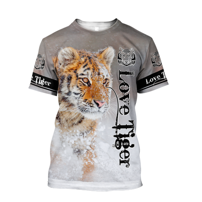 Tiger 3D All Over Printed Unisex Shirts