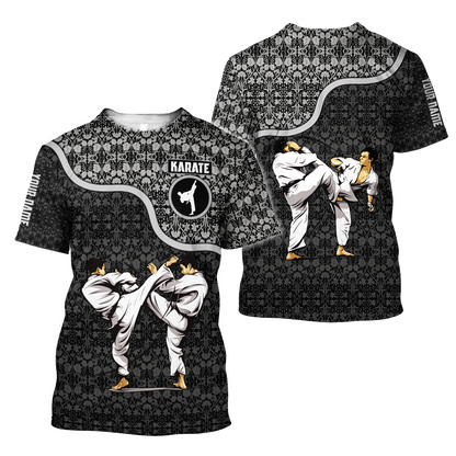 Customize Name Karate Hoodie For Men And Women TNA18032106