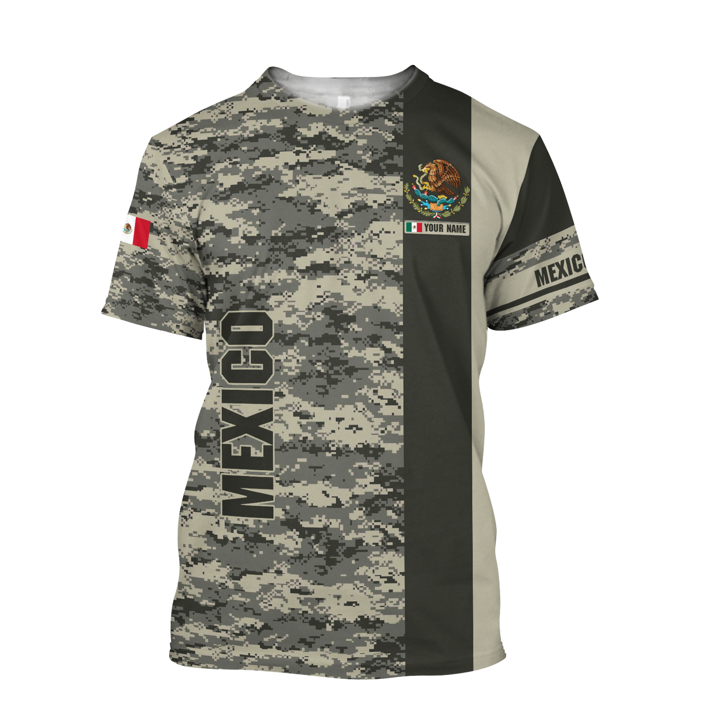 Personalized Mexican 3D All Over Printed Unisex Hoodie