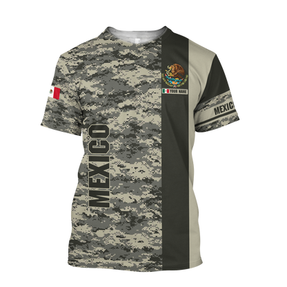 Personalized Mexican 3D All Over Printed Unisex Hoodie