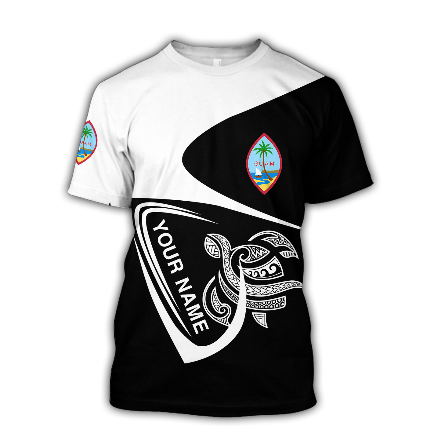 Premium Unisex Hoodie Polynesian Guam Custom Name ML