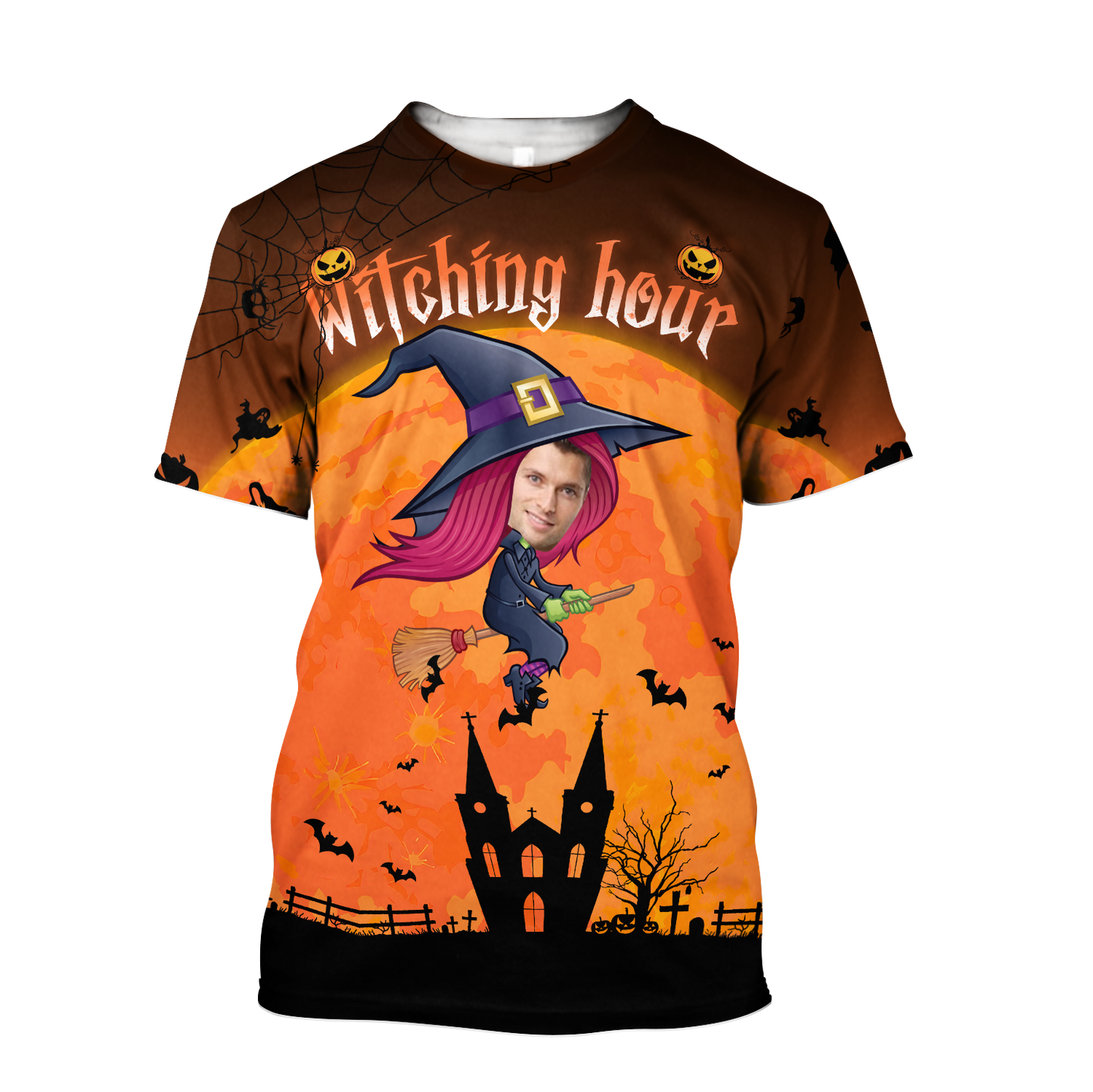 Witching Hour Personalized 3D All Over Print Shirt, Best Gift For Halloween Occasion