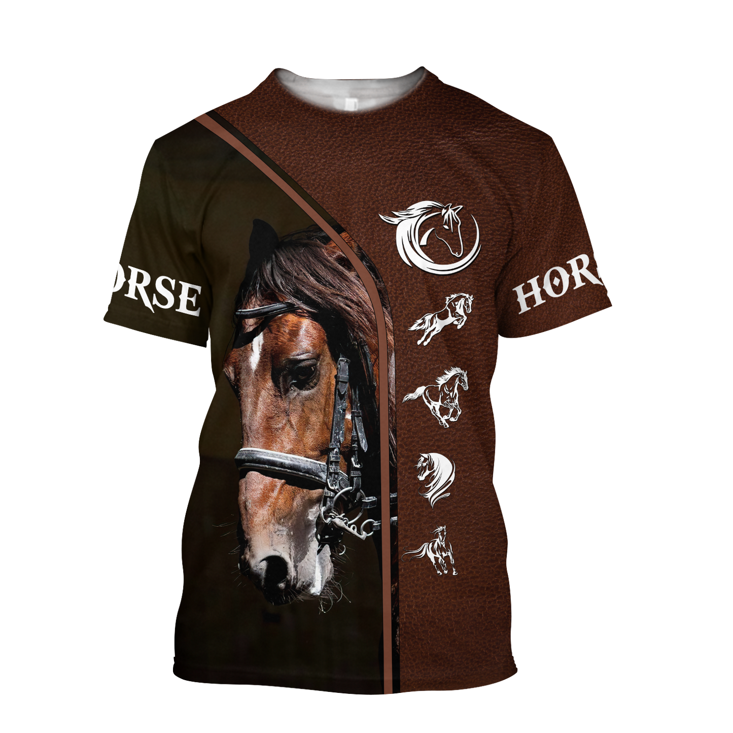 Premium Love Horse 3D All Over Printed Unisex Shirts