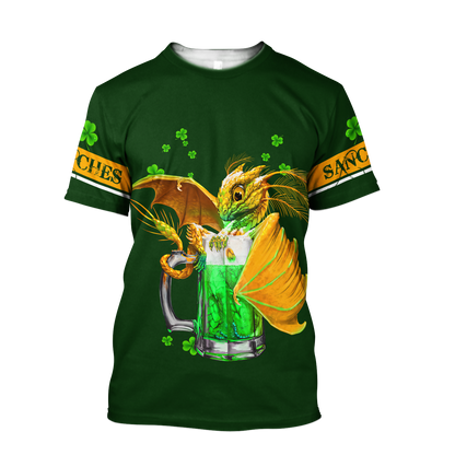 Customize Name Dragon Irish Hoodie For Men And Women MH25022102