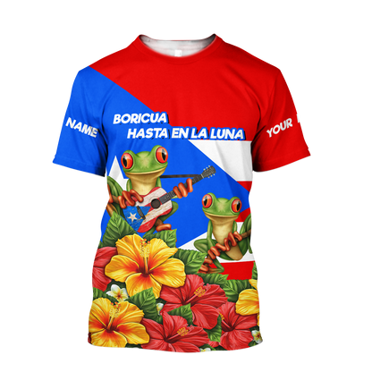 Customize Name Puerto Rico Hoodie For Men And Women