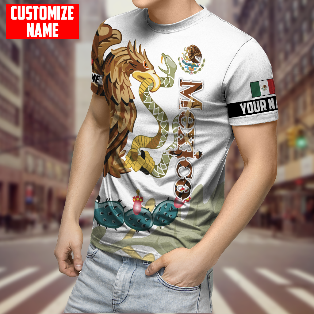Persionalized Mexico 3D All Over Printed Unisex Shirts DQB25062101