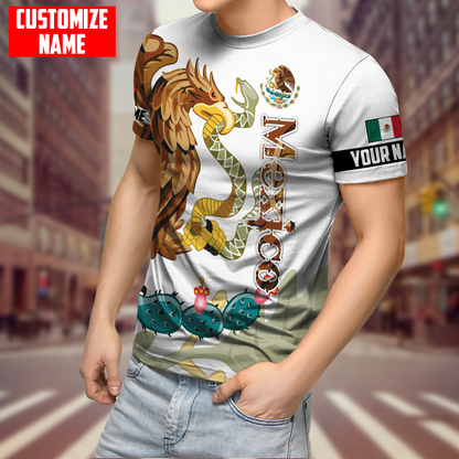 Persionalized Mexico 3D All Over Printed Unisex Shirts DQB25062101