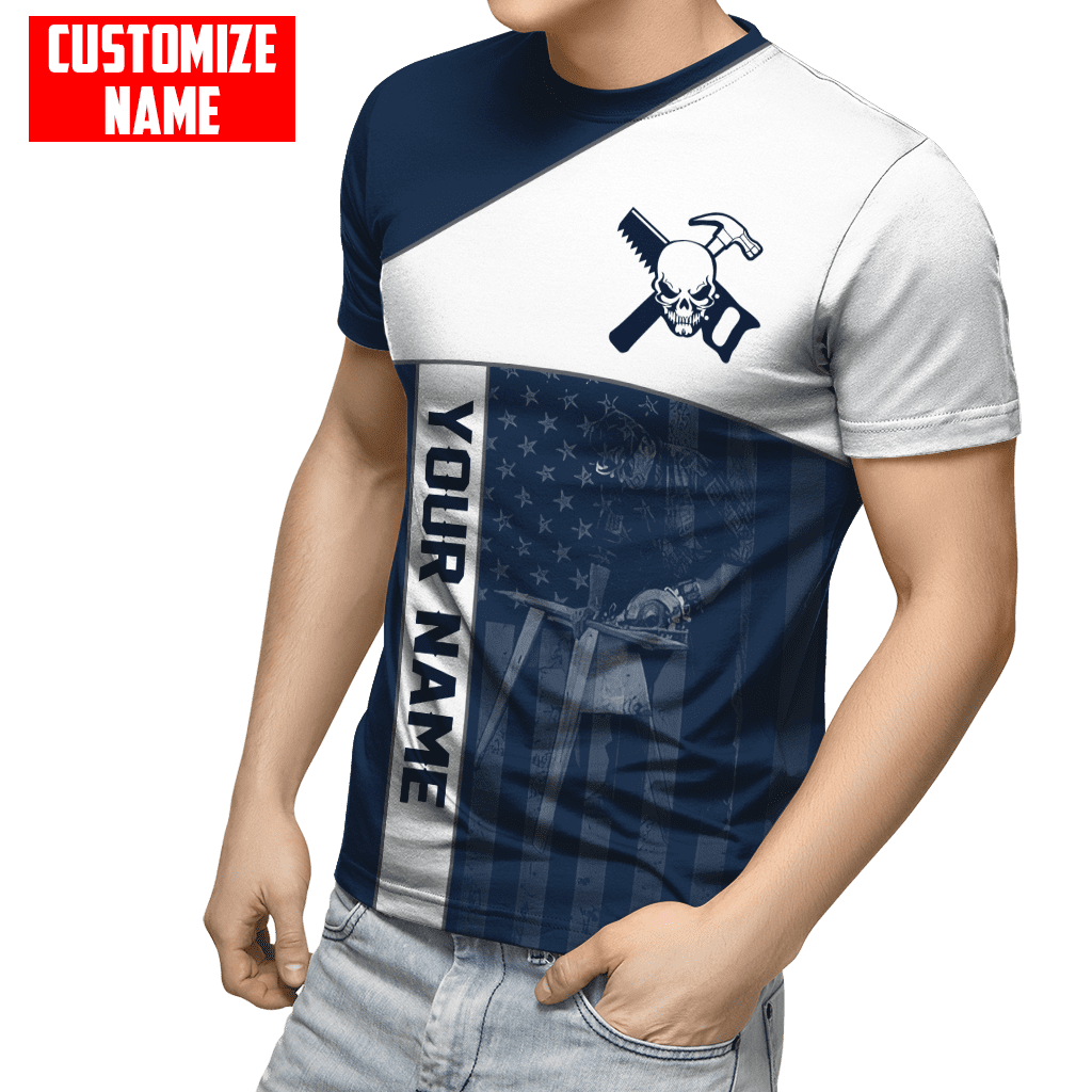 Personalized Name Carpenter 3D All Over Printed Unisex Shirts Ver 4