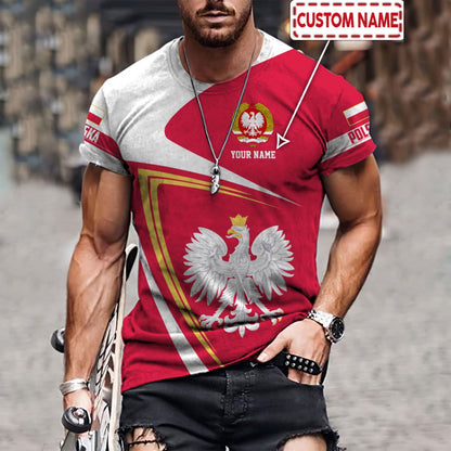 Personalized Polska 3D All Over Printed Unisex Hoodie