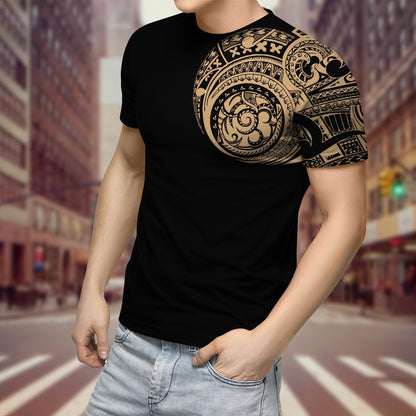 Polynesia No 6 Combo T Shirt Broad Short Traditional Tattoo