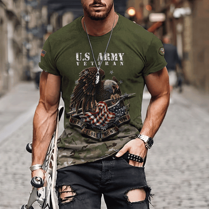 US Veteran 3D All Over Printed Hoodie