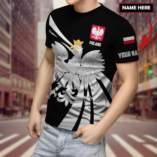 Personalized Polska 3D All Over Printed Unisex Hoodie