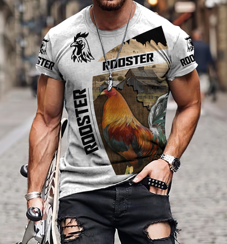 Rooster 3D Printed Unisex Shirts MH28042101