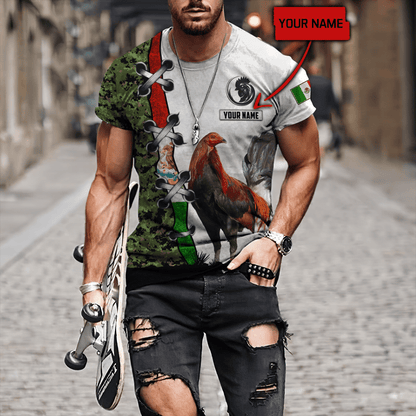 Personalized Mexican Rooster 3D Printed Unisex Shirts DD13052101
