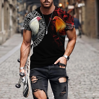 Mexican Rooster 3D Printed Unisex Shirts SN15052103
