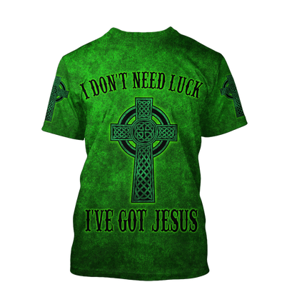 Customize Name Irish Patrick's Day 3D All Over Printed Unisex Shirt
