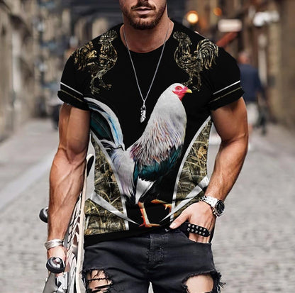 Rooster 3D Printed Unisex Shirts TNA22042103VH