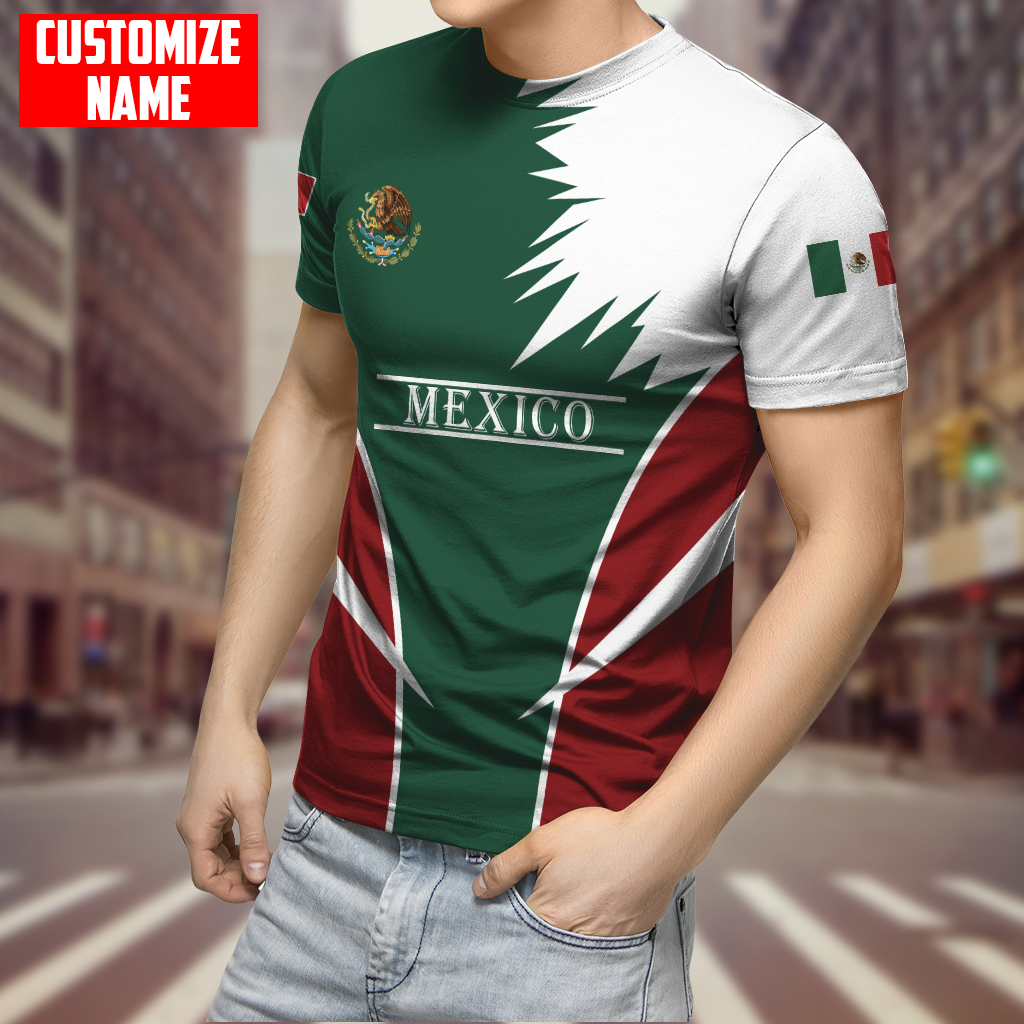 Personalized Name Mexico 3D All Over Printed Unisex Shirts DQB06072101