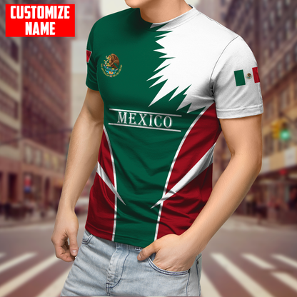 Personalized Name Mexico 3D All Over Printed Unisex Shirts DQB06072101