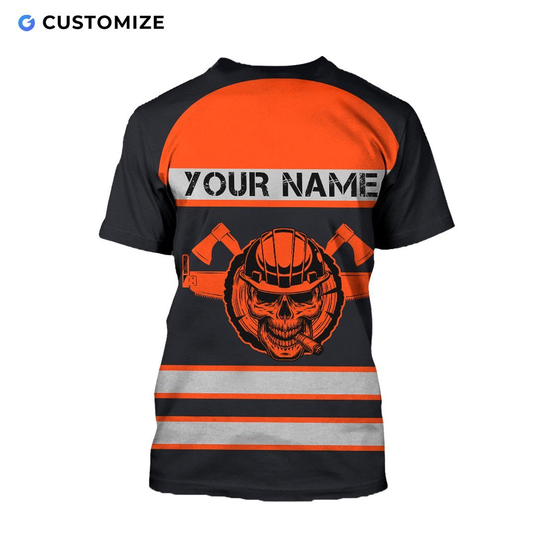 Personalized Name Carpenter 3D All Over Printed Unisex Shirts Safety