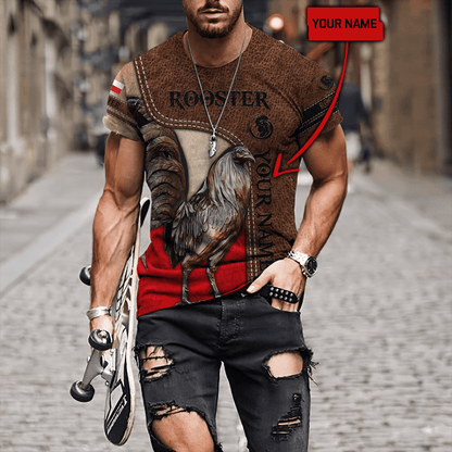 Personalized Polska Rooster 3D All Over Printed Unisex Hoodie