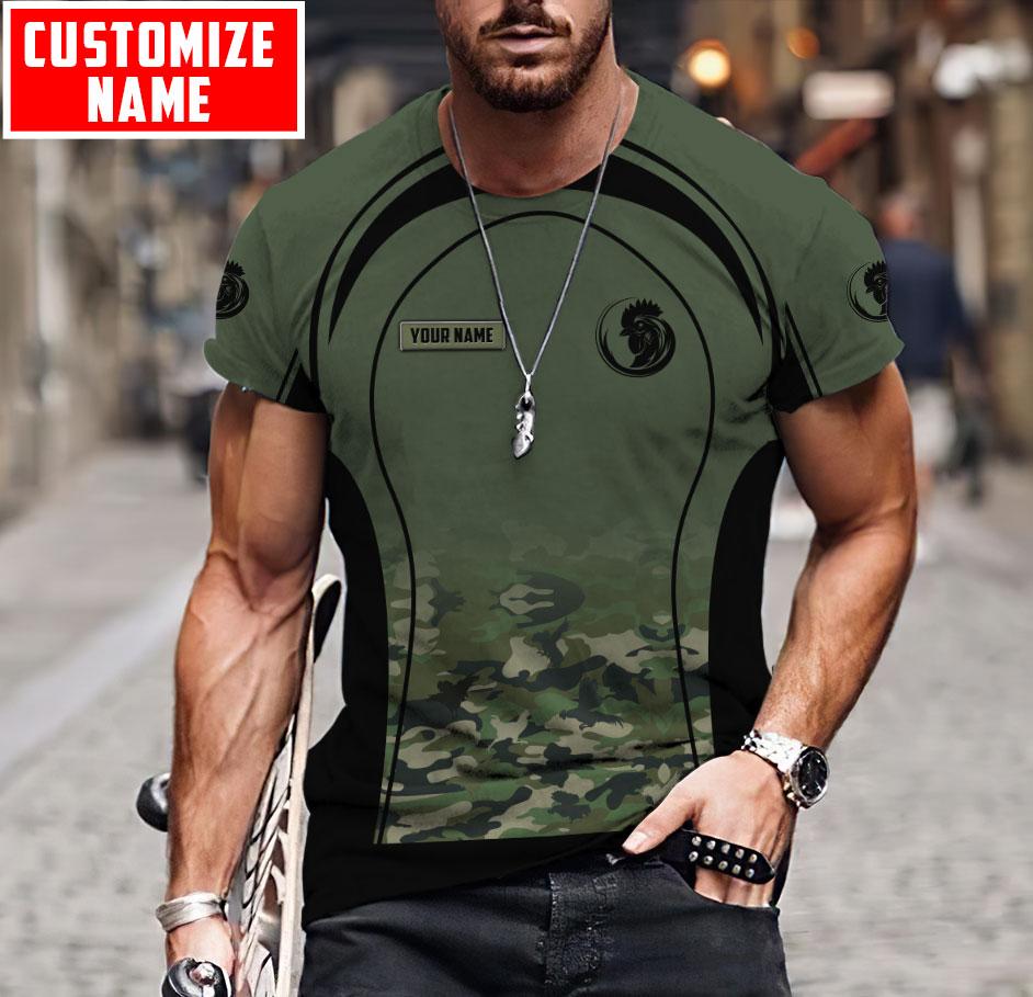 Rooster 3D Printed Unisex Shirt NTN19072101VH