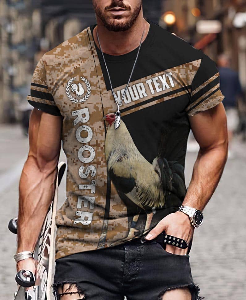 Personalized Rooster 3D Printed Unisex Shirts HHT03062102