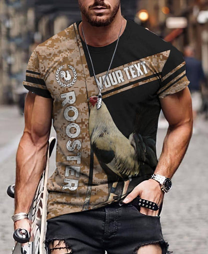 Personalized Rooster 3D Printed Unisex Shirts HHT03062102