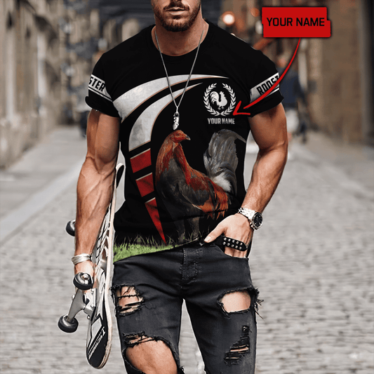 Personalized Polska Rooster 3D All Over Printed Unisex Hoodie
