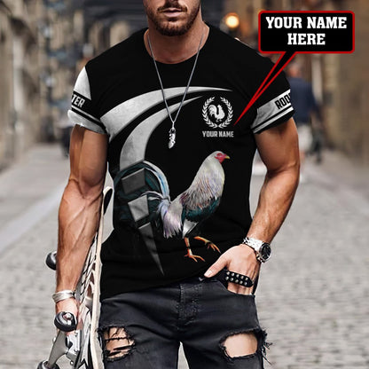 Personalized Rooster 3D Printed Unisex Shirts AM07052104