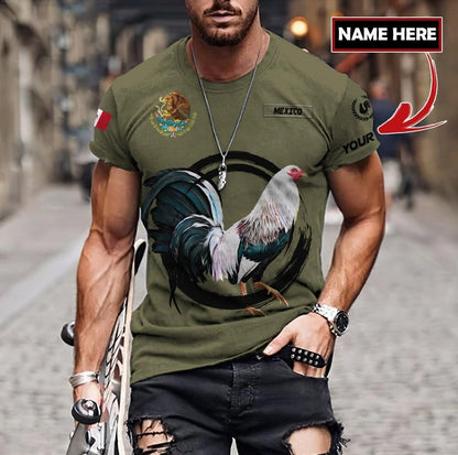 Personalized Mexican Rooster 3D Printed Unisex Shirts TNA07052104VH