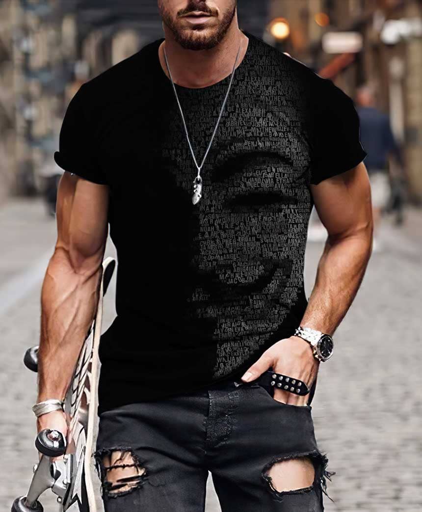 Hacker 3D All Over Printed Shirts