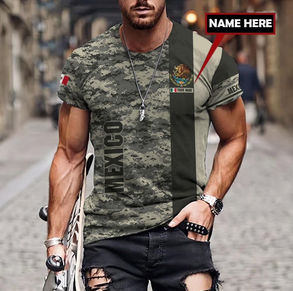 Personalized Mexican 3D All Over Printed Unisex Hoodie