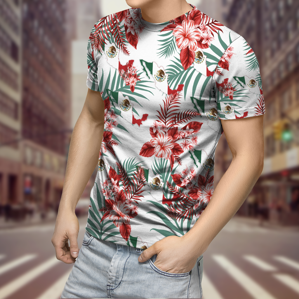 Mexico 3D All Over Printed Unisex Shirts