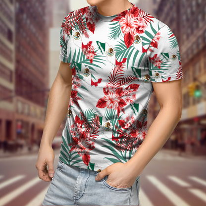 Mexico 3D All Over Printed Unisex Shirts